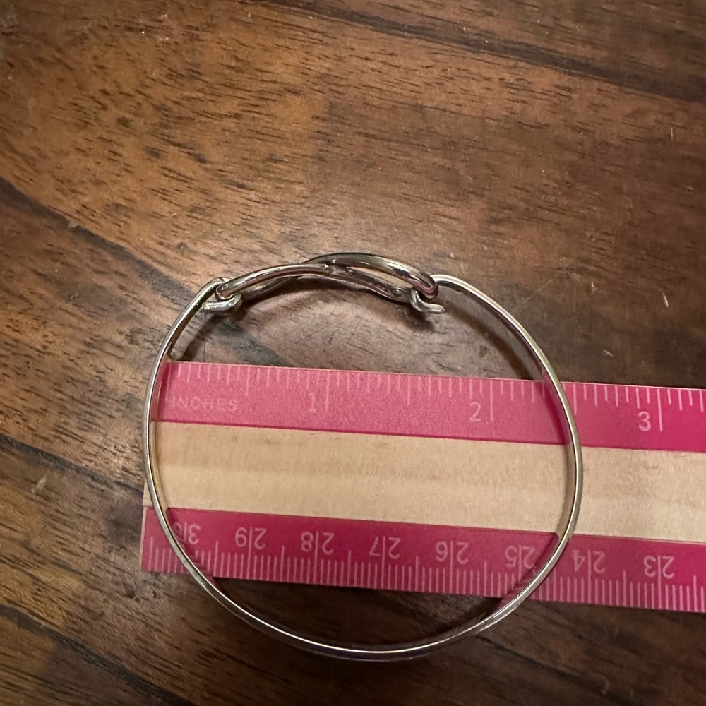 Real Silver Infinity Bracelet - image 2